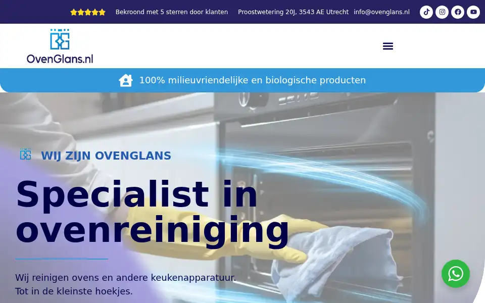 Screenshot of ovenglans.nl