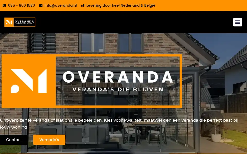 Screenshot of overanda.nl