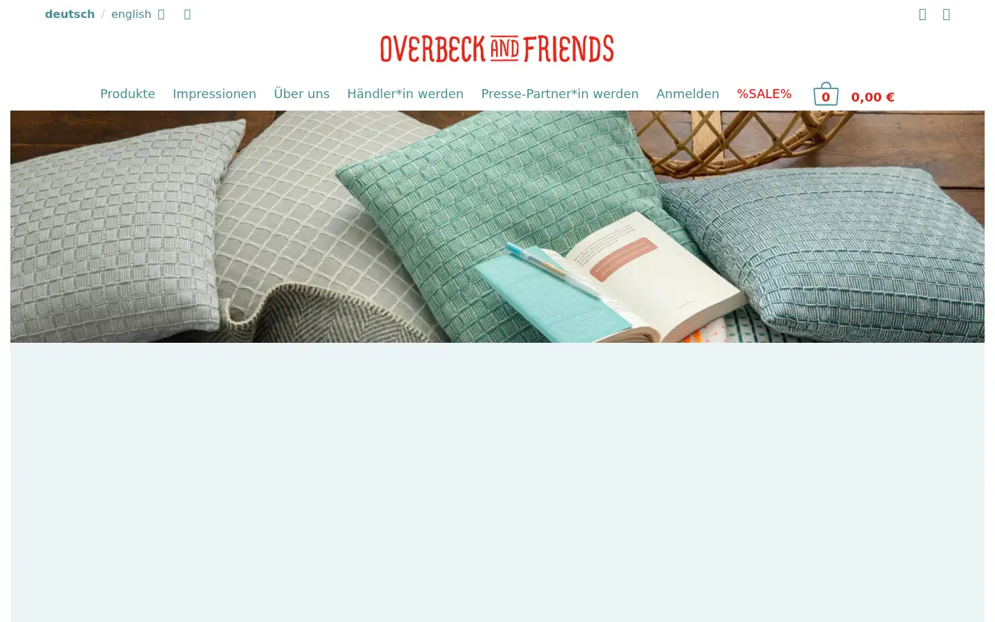 Screenshot of overbeckandfriends.de