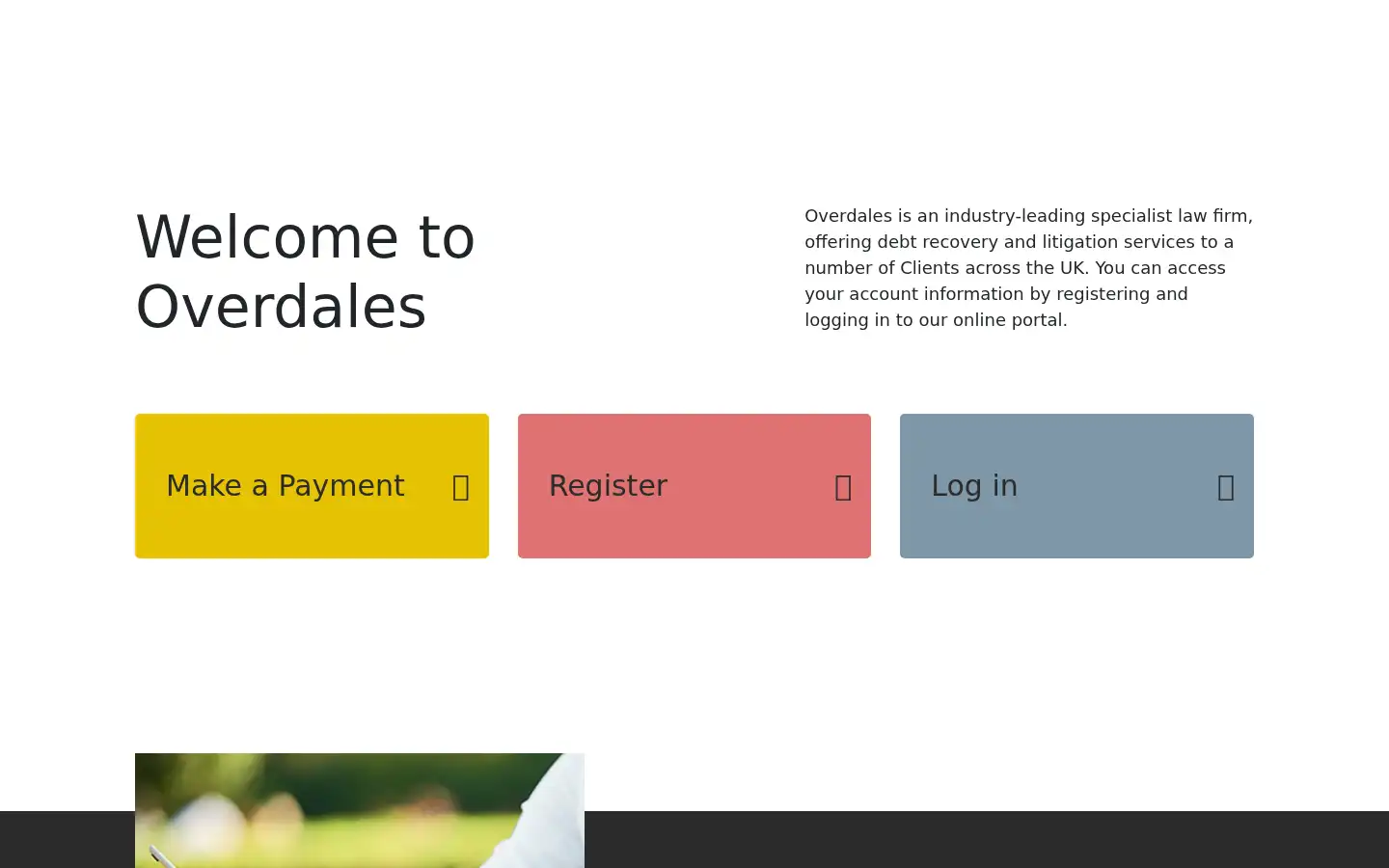 Screenshot of overdales.com