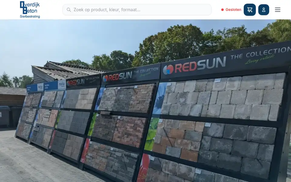 Screenshot of overdijkbeton.nl