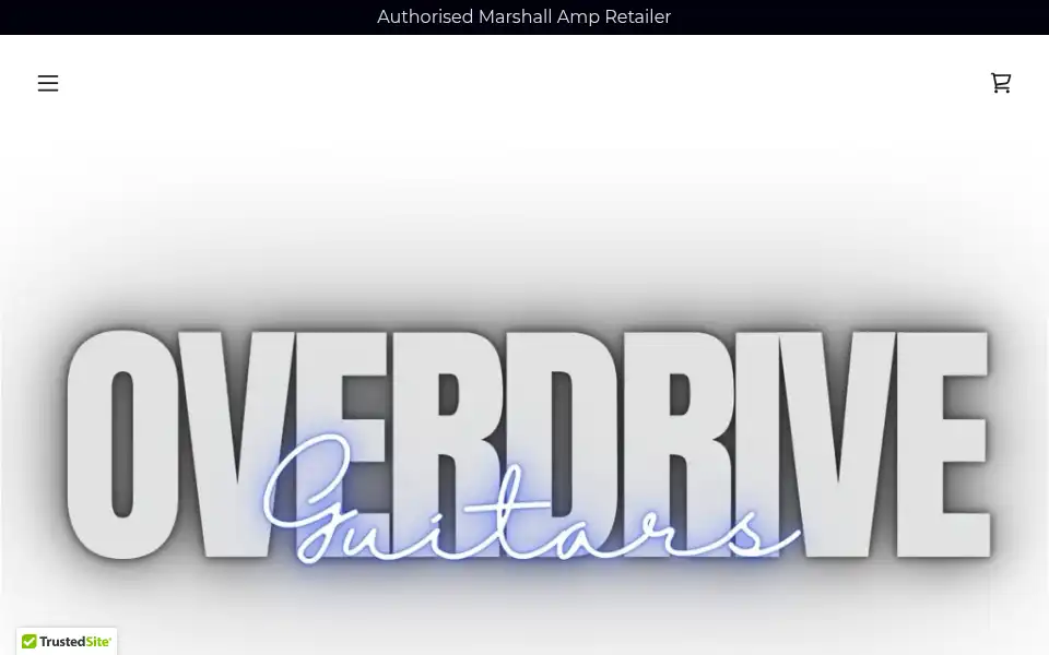 Screenshot of overdriveguitars.com