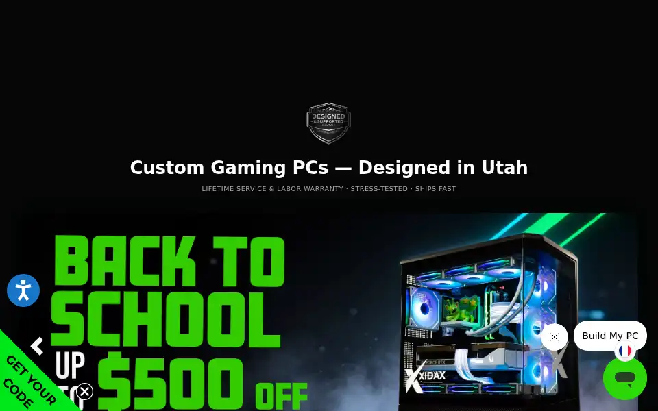 Screenshot of overkillcomputers.com
