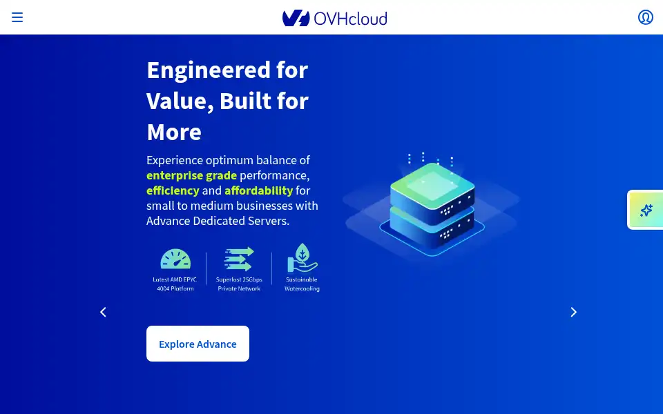 Screenshot of ovh.com.au
