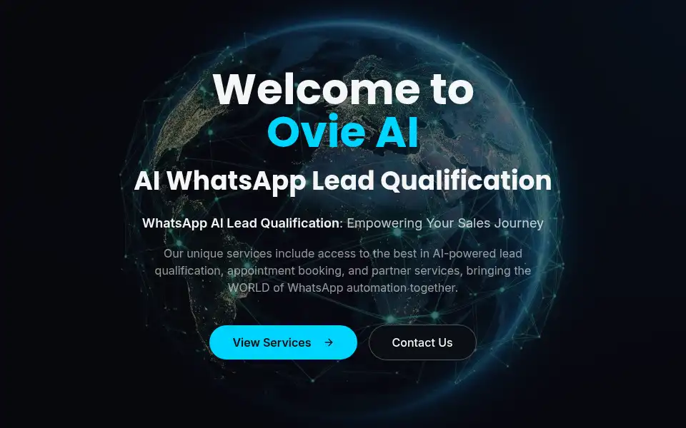 Screenshot of ovieai.com