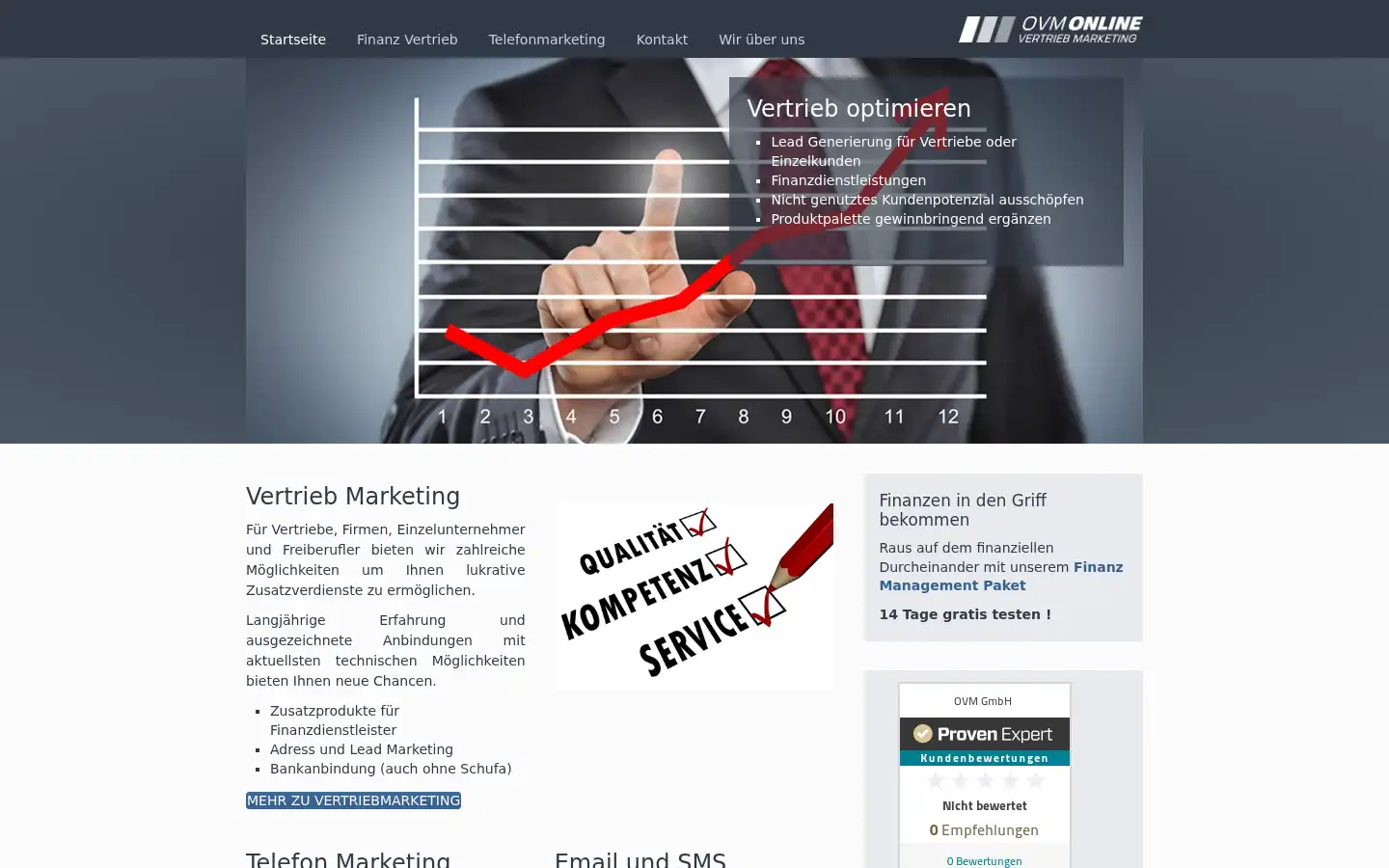 Screenshot of ovmgmbh.de