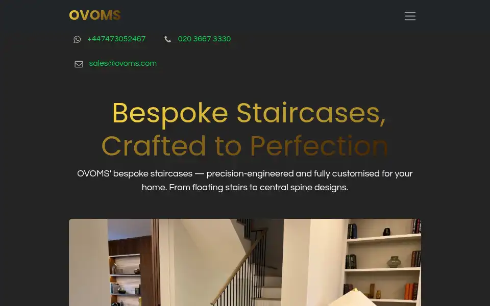 Screenshot of ovoms.com