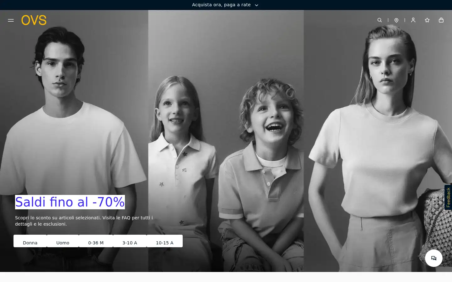 Screenshot of ovs.it