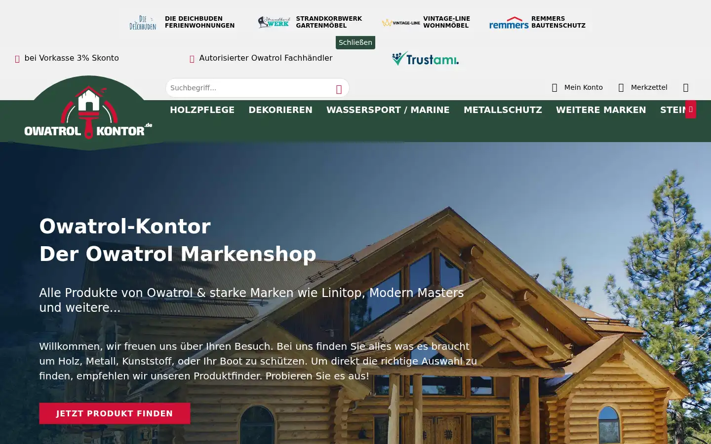 Screenshot of owatrol-kontor.de