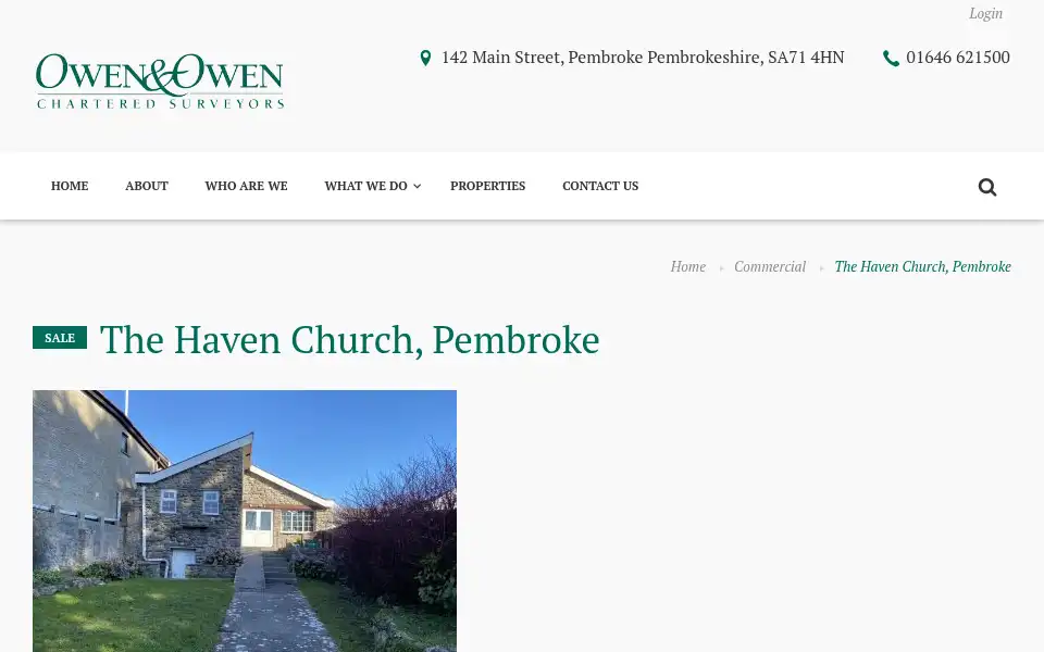 Screenshot of owenandowen.co.uk