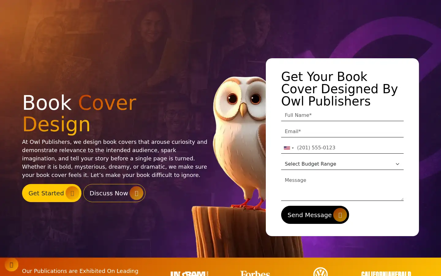Screenshot of owlpublishers.com