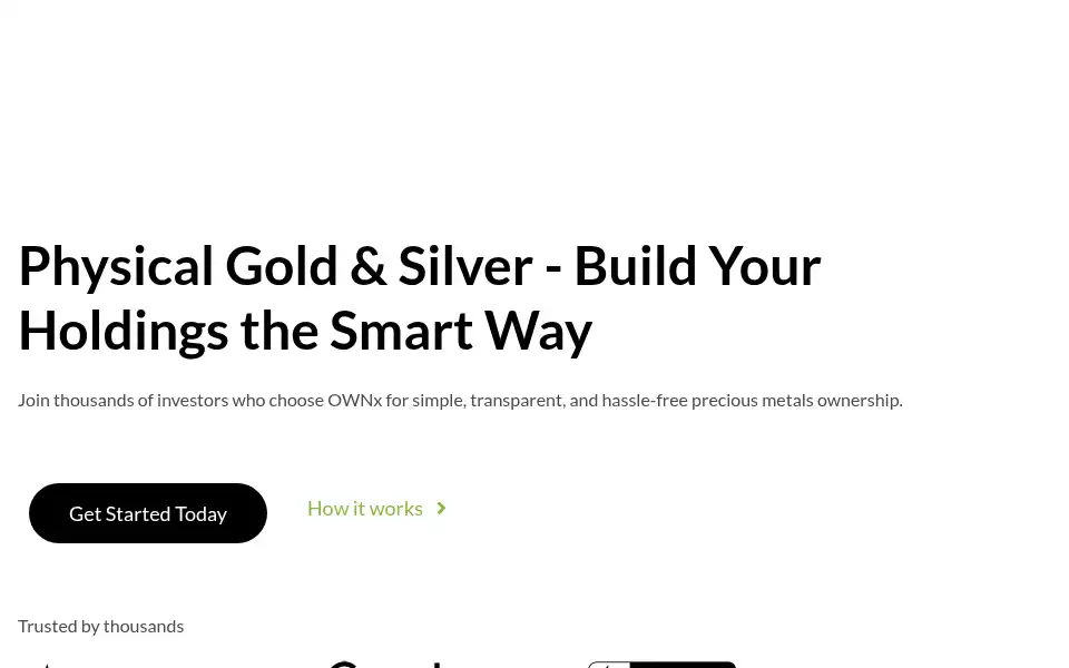 Screenshot of ownx.com