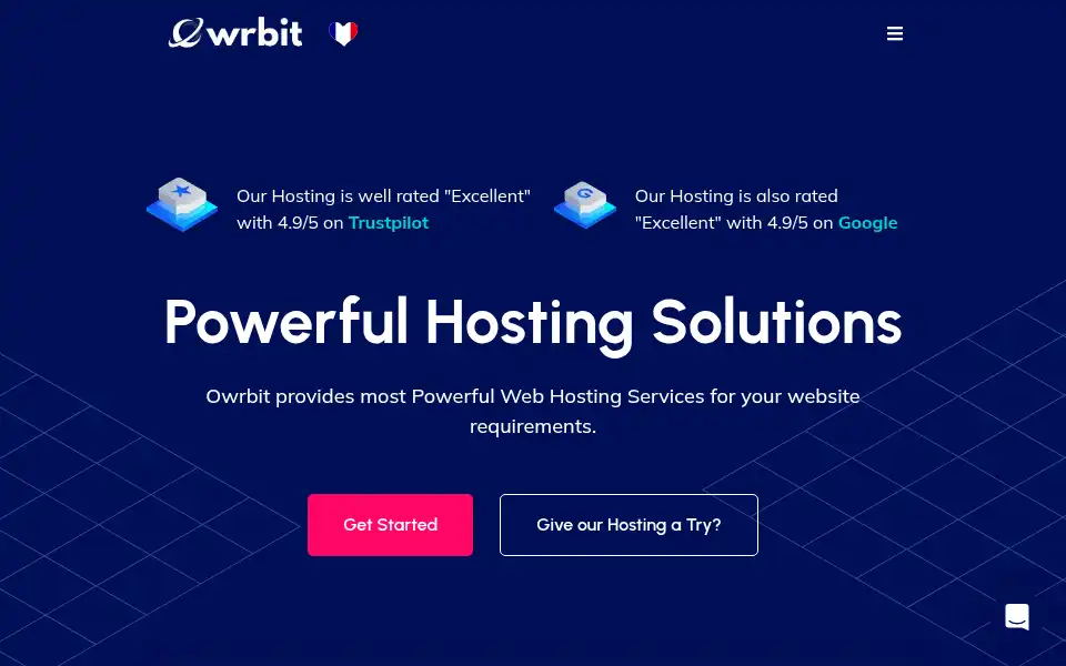 Screenshot of owrbit.com