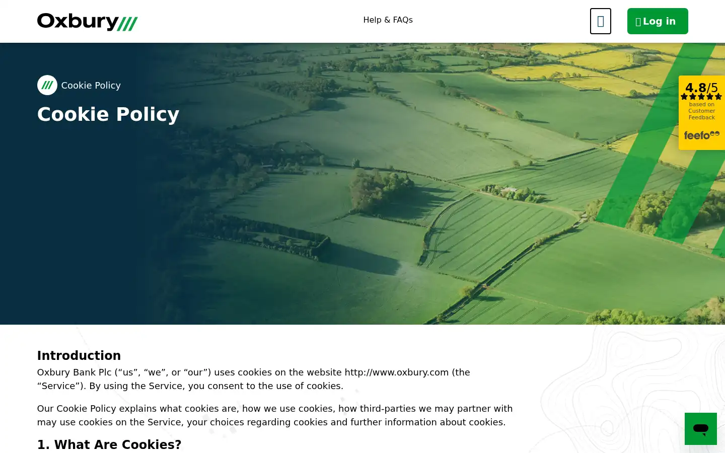 Screenshot of oxbury.com