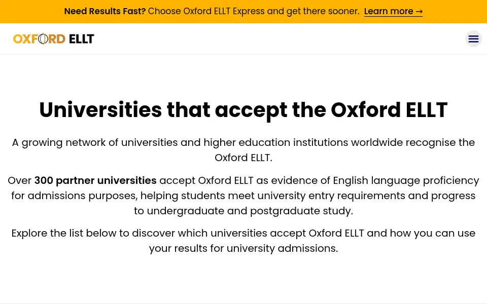 Screenshot of oxfordellt.com