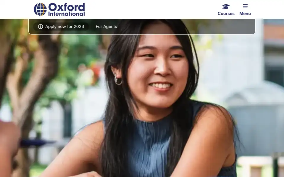 Screenshot of oxfordinternational.com