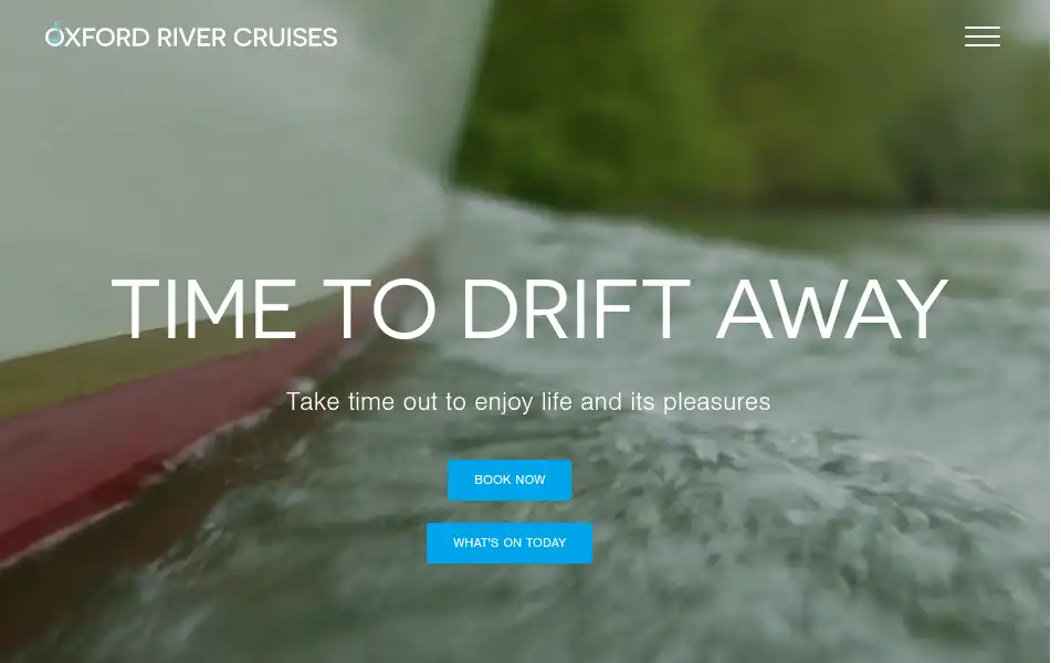 Screenshot of oxfordrivercruises.com