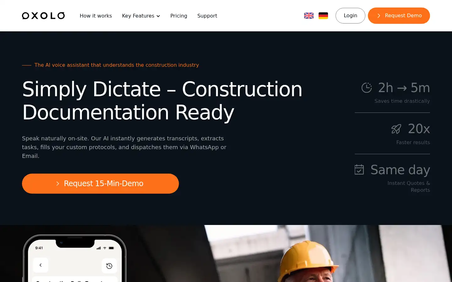 Screenshot of oxolo.com