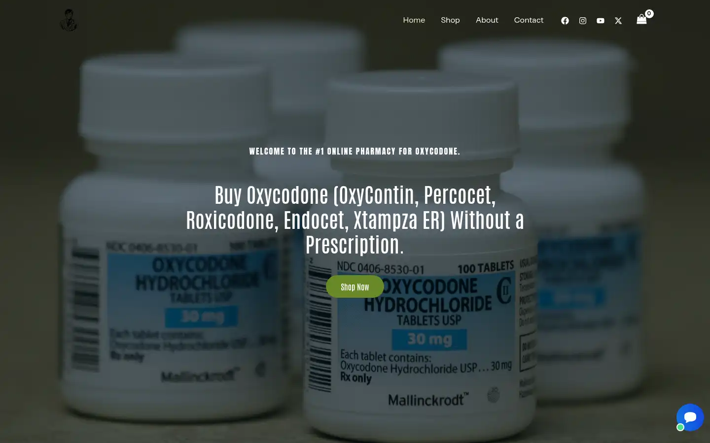 Screenshot of oxymedpharm.com