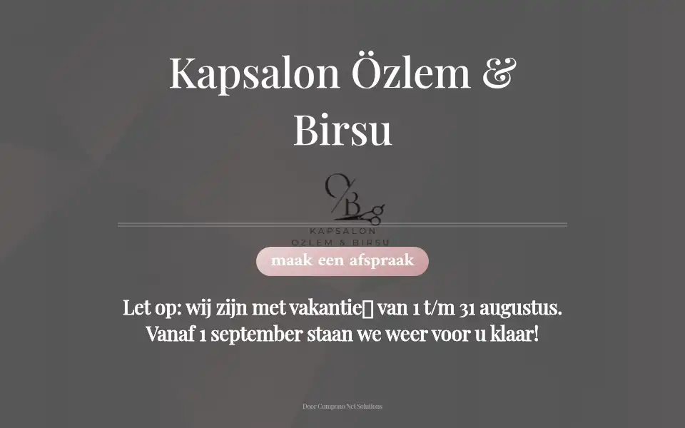 Screenshot of ozlembirsu.nl