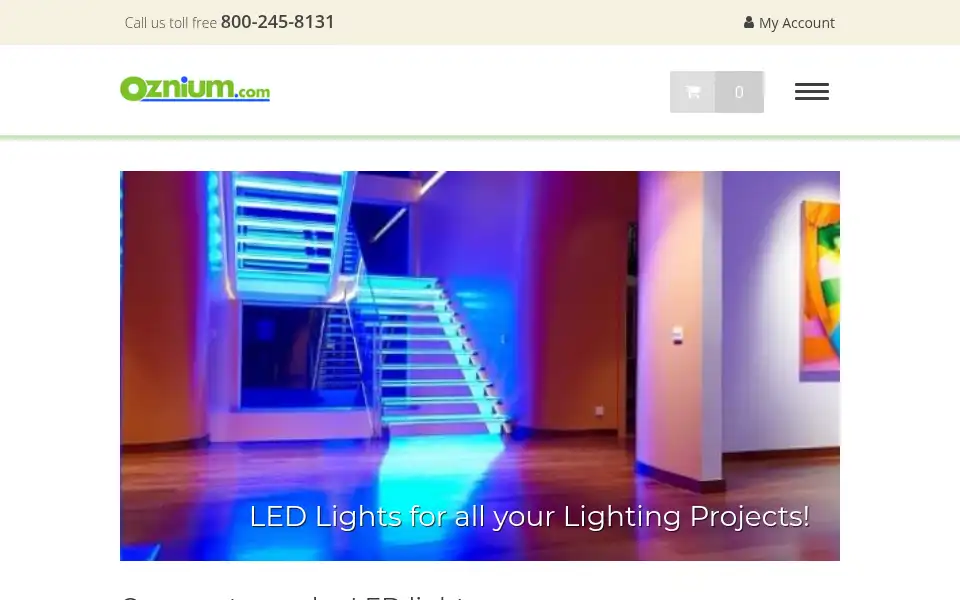 Screenshot of oznium.com
