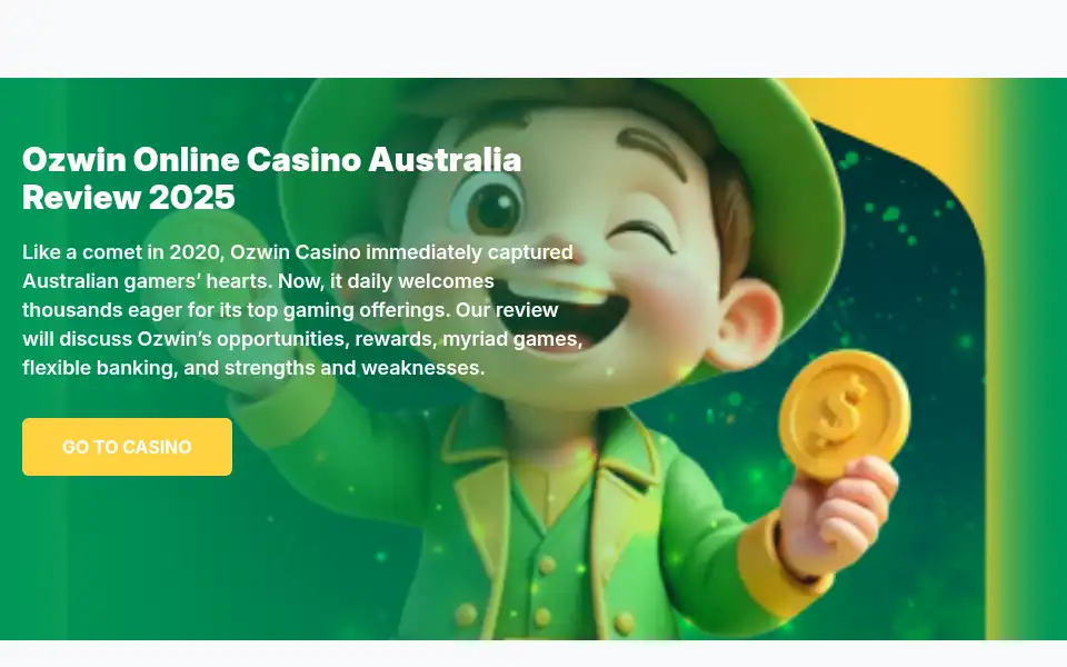 Screenshot of ozwin-casino.bet