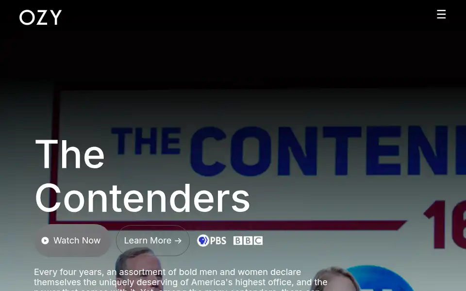 Screenshot of ozy.com