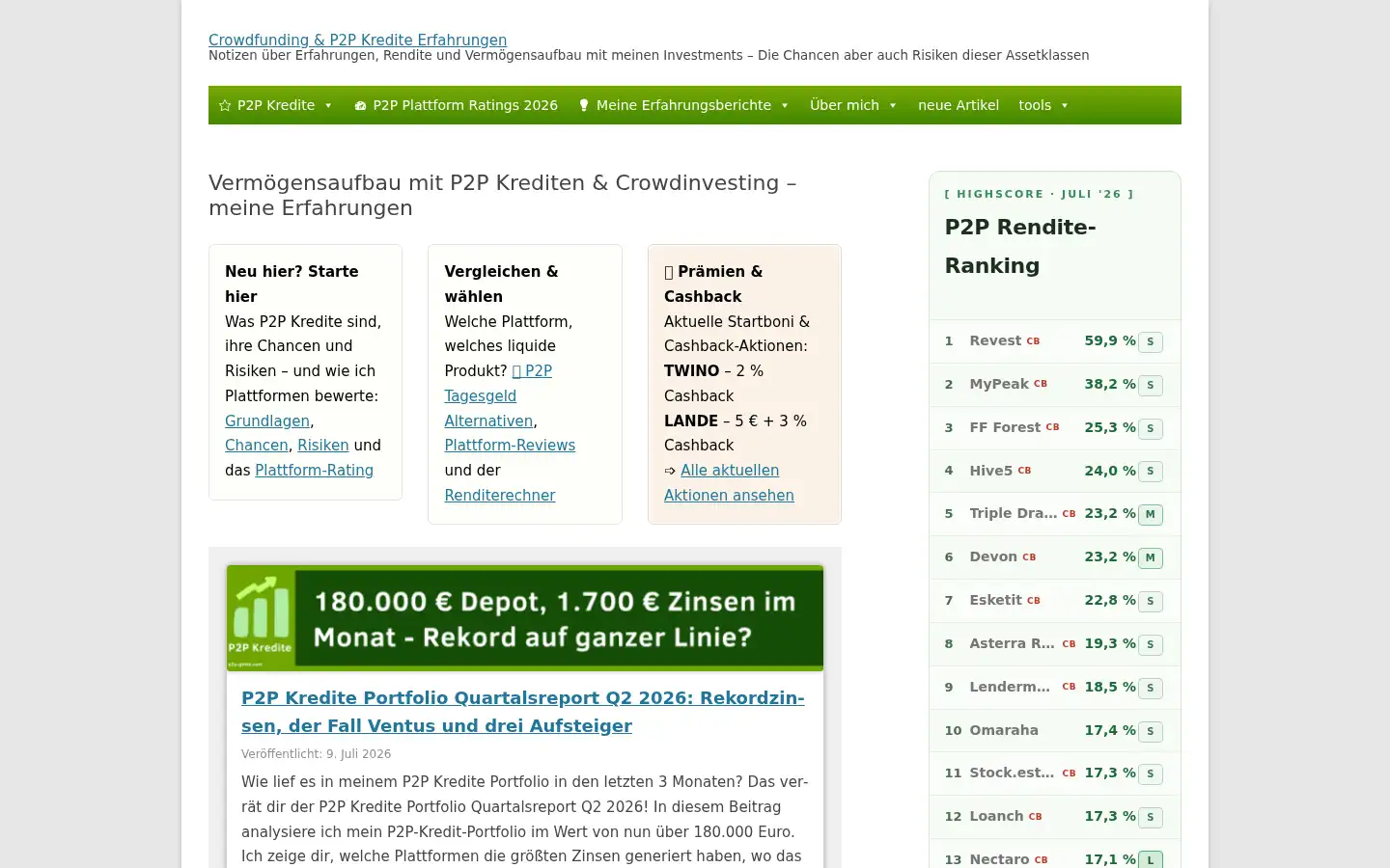 Screenshot of p2p-game.com