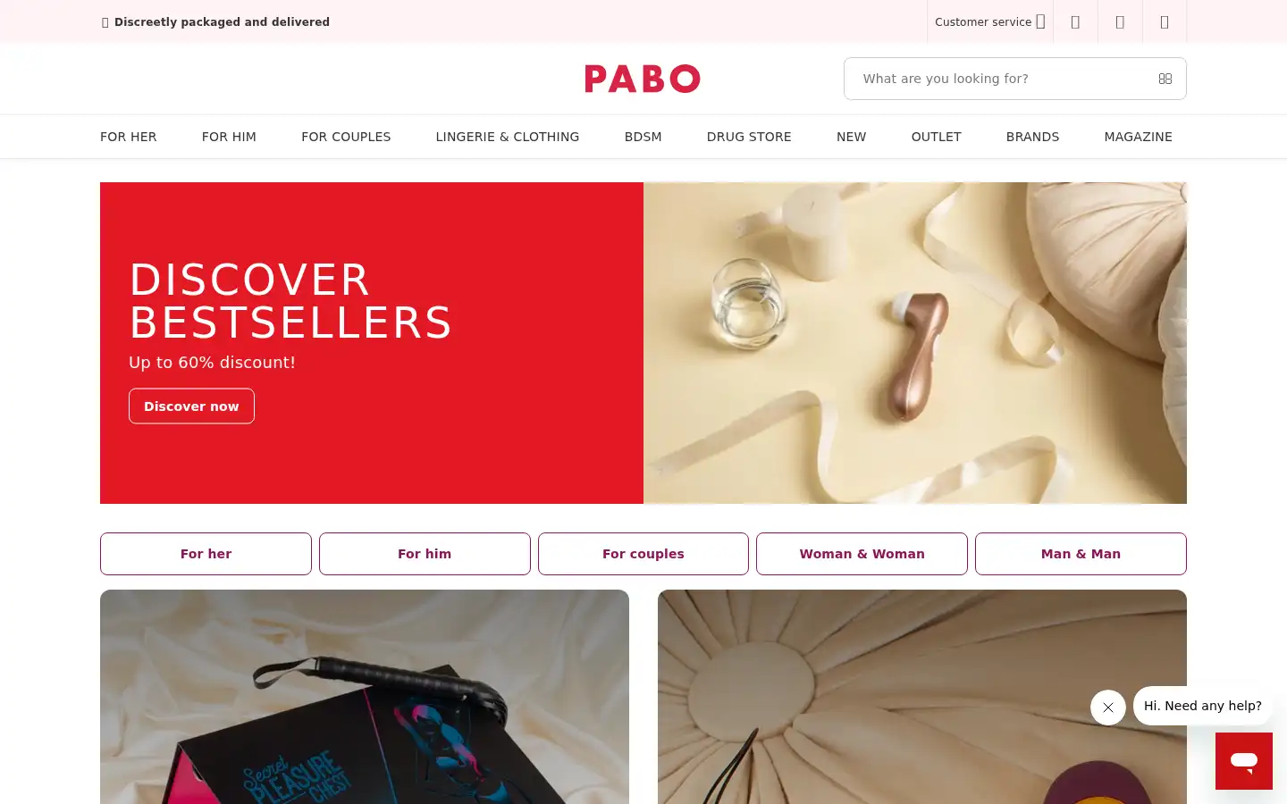 Screenshot of pabo.com