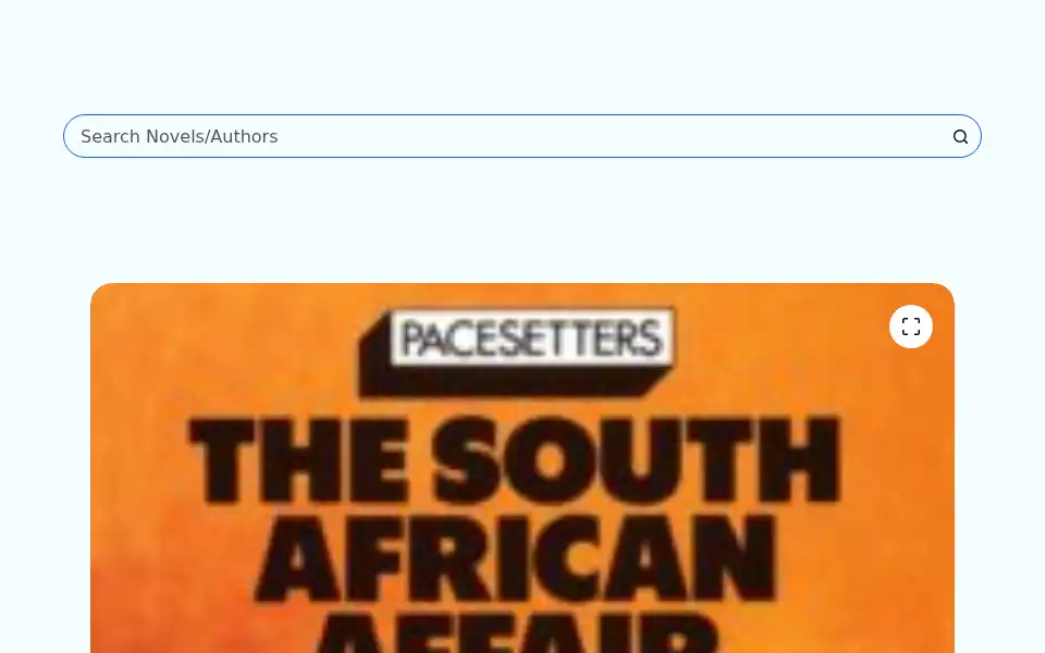 Screenshot of pacesettersnovels.com
