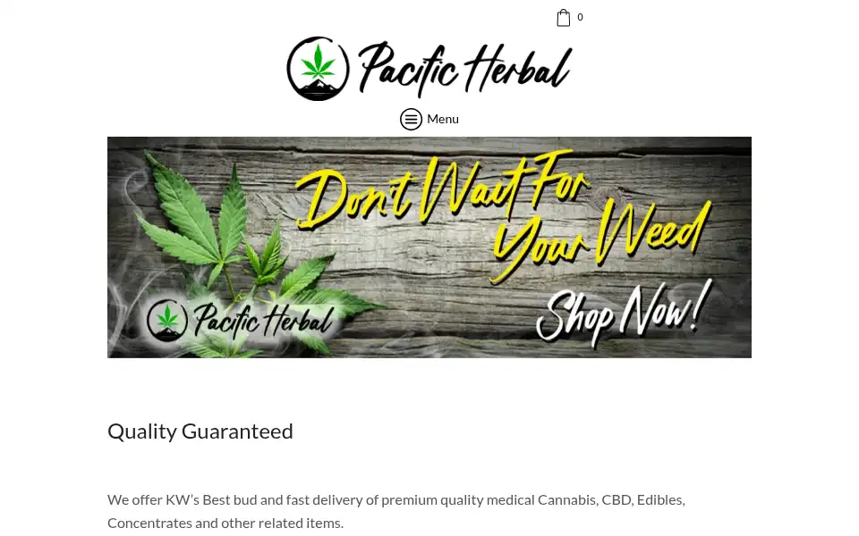 Screenshot of pacifichubkw.com