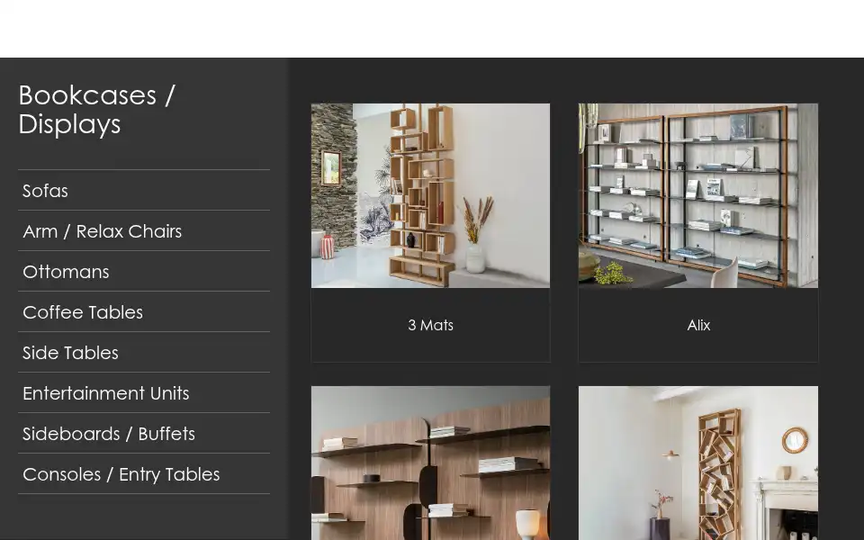 Screenshot of padfurniture.com.au