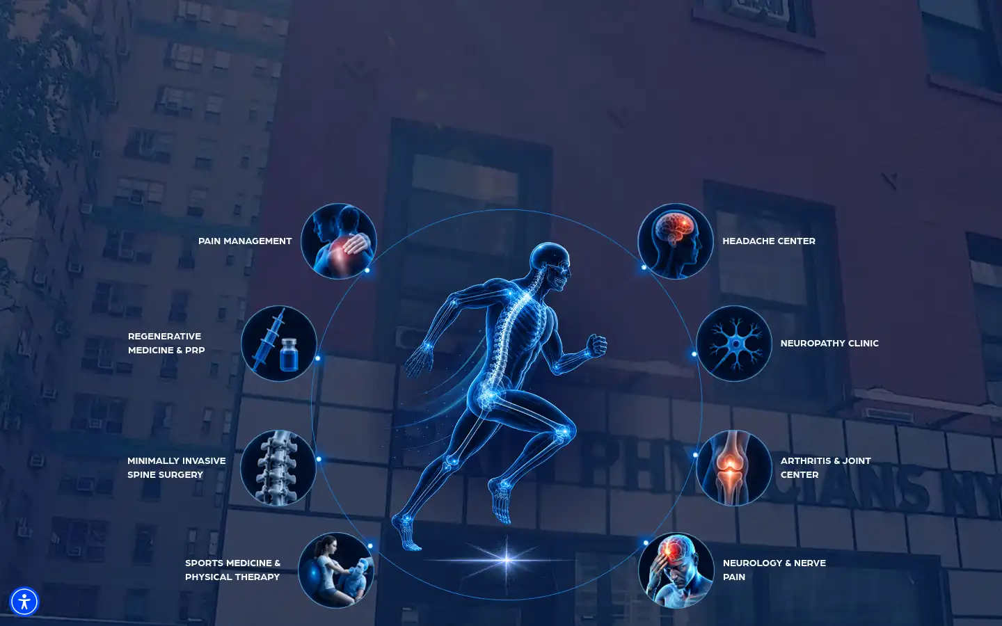 Screenshot of painfreenyc.com