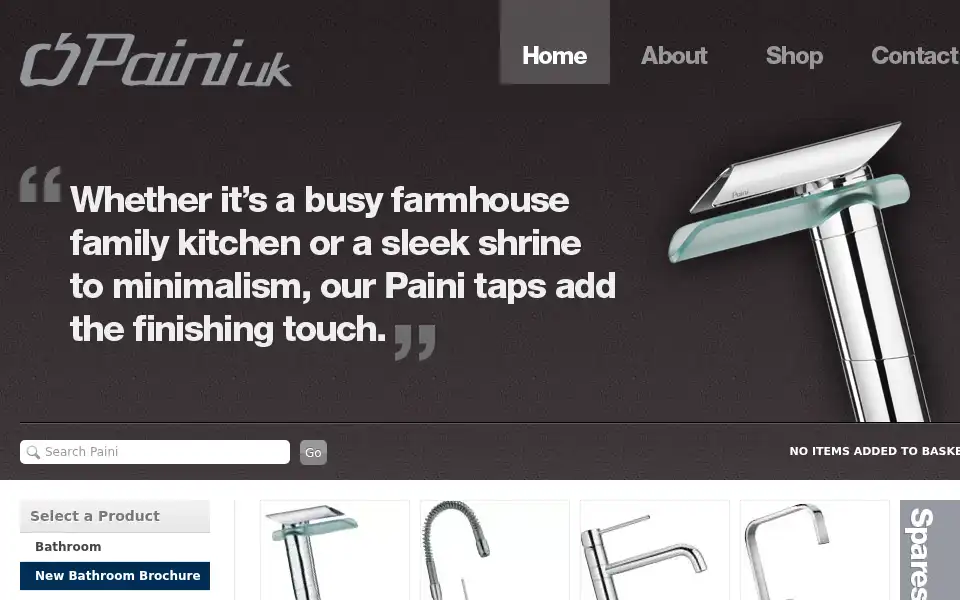 Screenshot of paini.co.uk