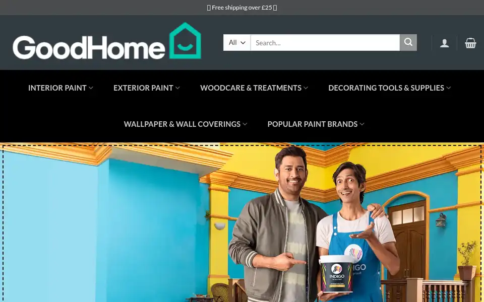 Screenshot of painting-goodhome.com