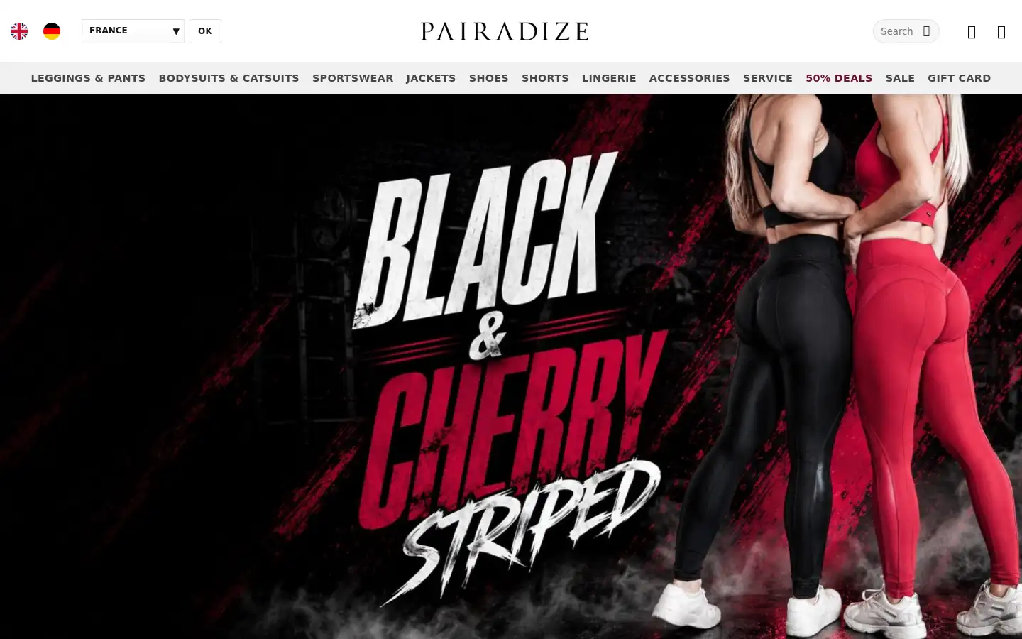 Screenshot of pairadize.com