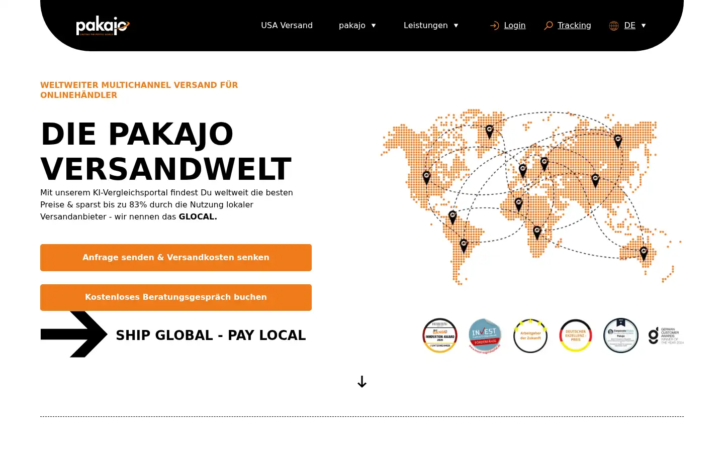 Screenshot of pakajo.world