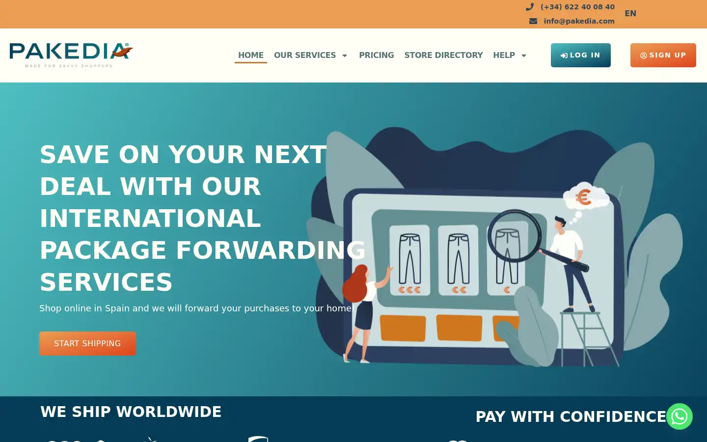 Screenshot of pakedia.com