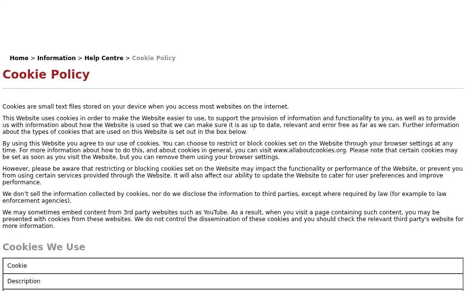 Screenshot of pakexuk.com