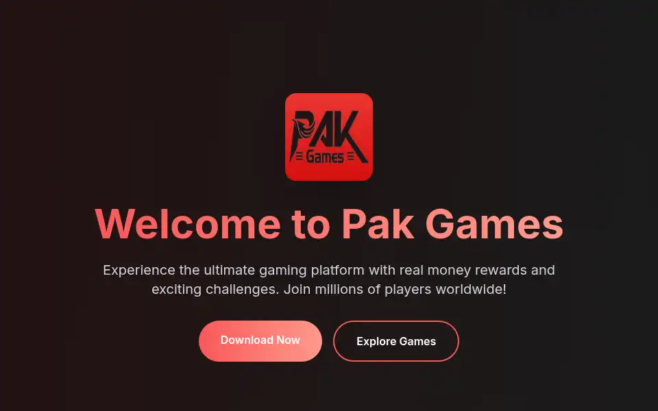 Screenshot of pakgames.club