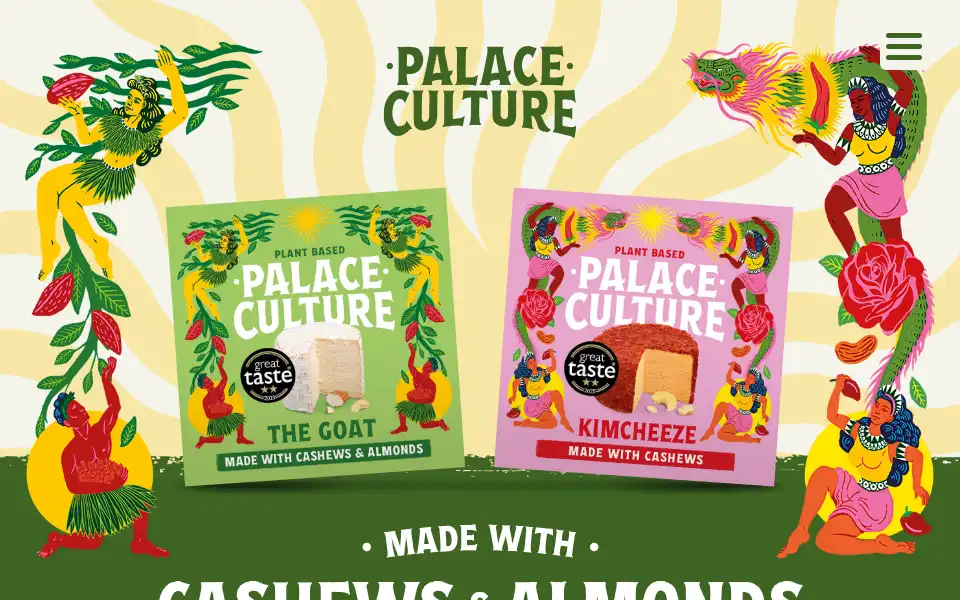 Screenshot of palaceculture.co.uk