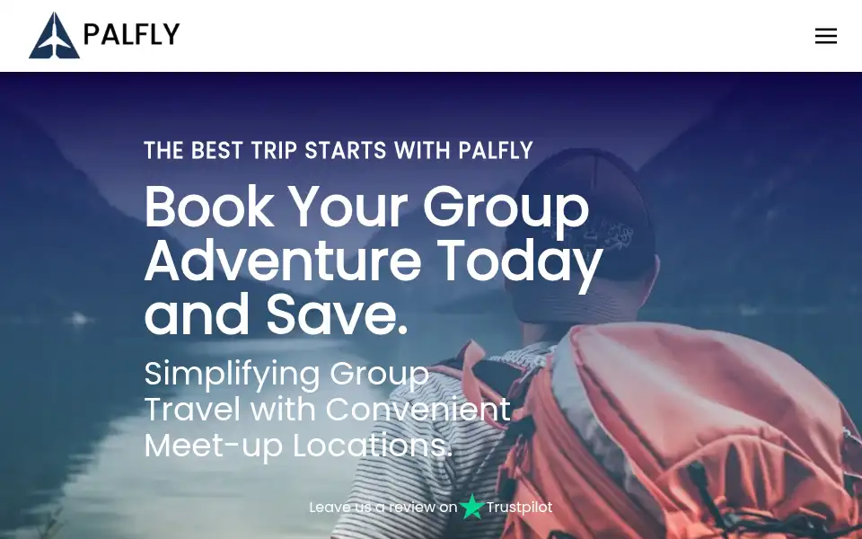 Screenshot of palfly.com