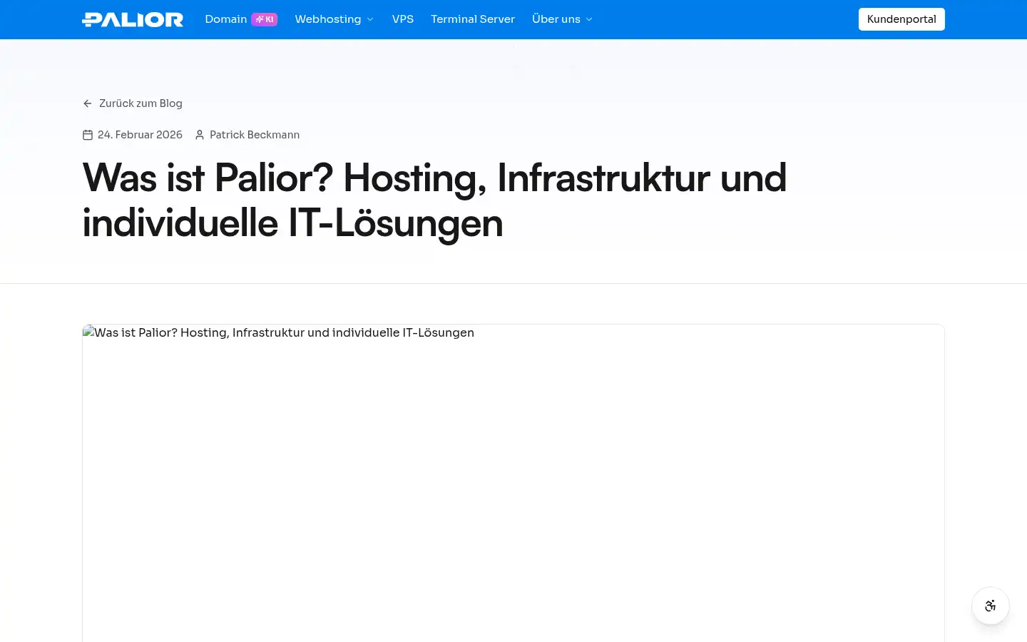 Screenshot of palior.com