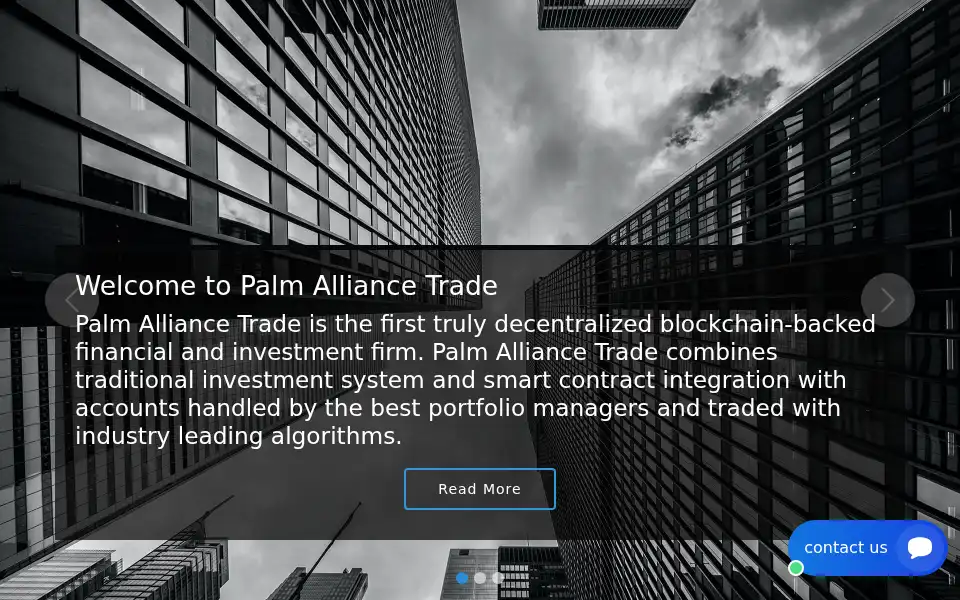 Screenshot of palmalliancetrade.org