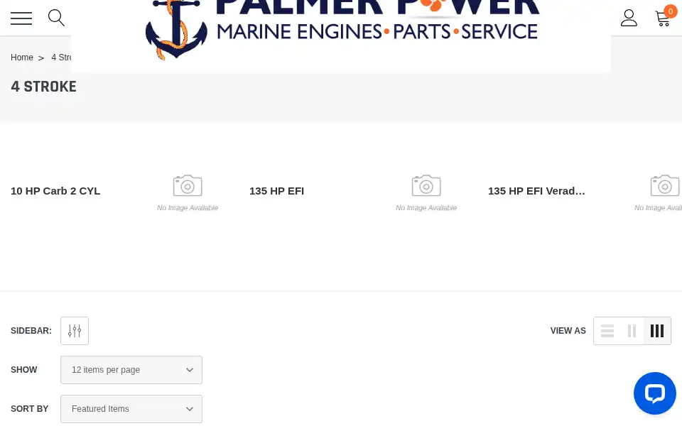 Screenshot of palmerpower.com