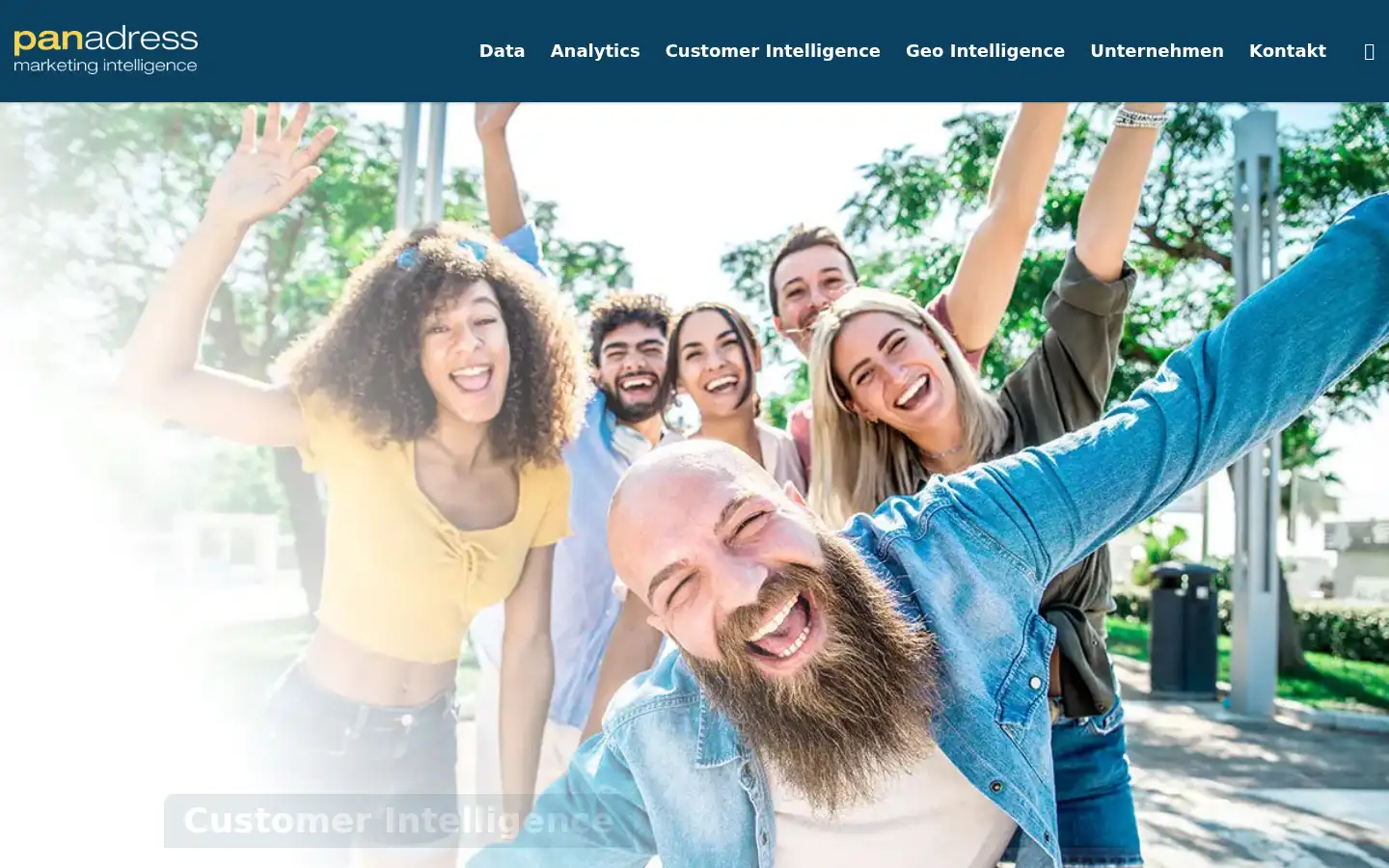 Screenshot of panadress.de