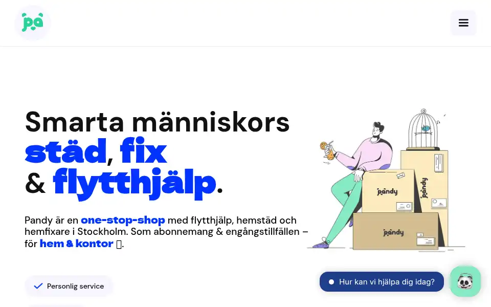 Screenshot of pandy.co