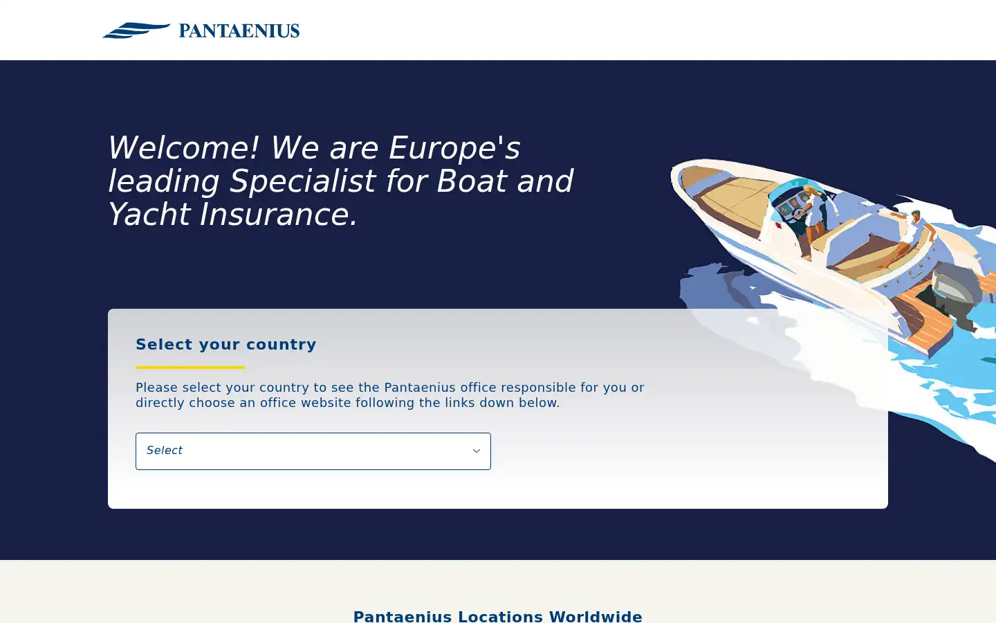 Screenshot of pantaenius.com