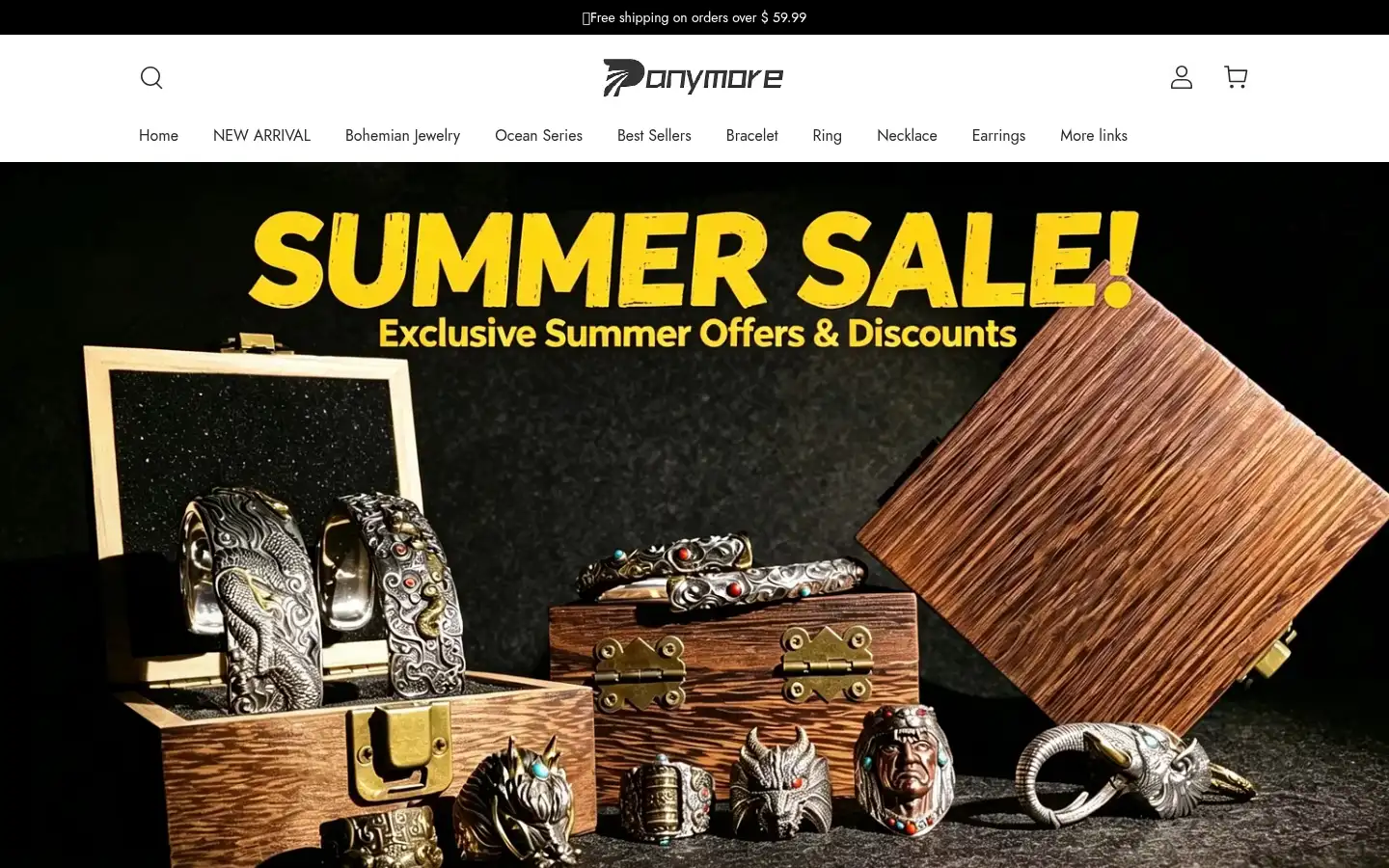Screenshot of panymore.com