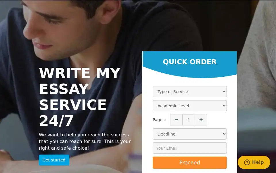 Screenshot of paperchoice.org